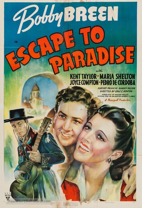Escape to Paradise - Movie Poster