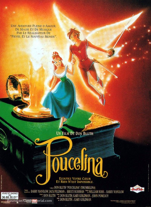 Thumbelina - French Movie Poster