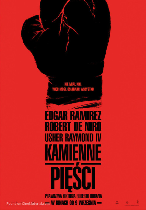 Hands of Stone - Polish Movie Poster