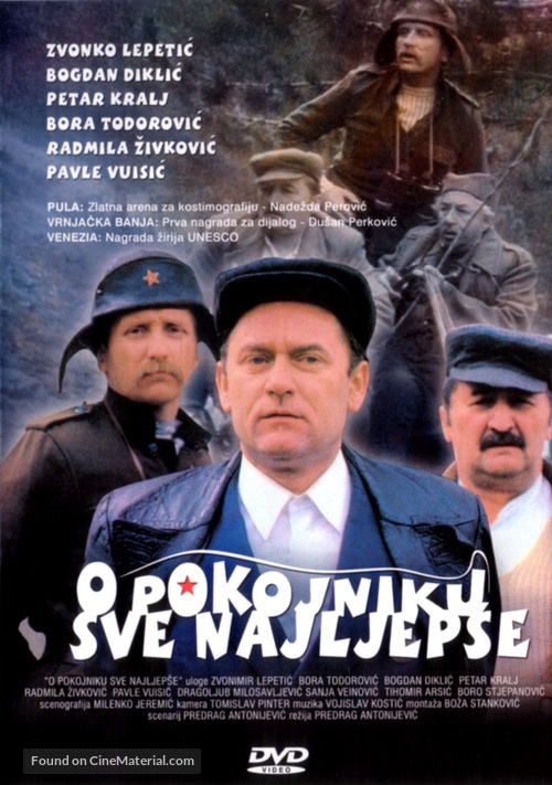 O pokojniku sve najlepse - Slovenian DVD movie cover