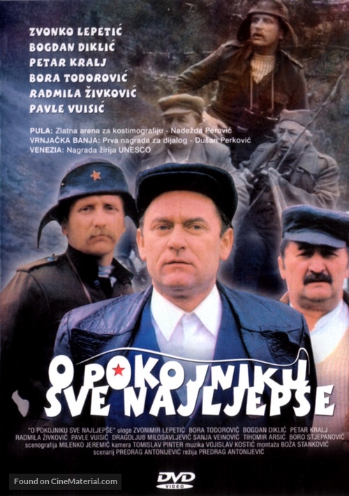 O pokojniku sve najlepse - Slovenian DVD movie cover