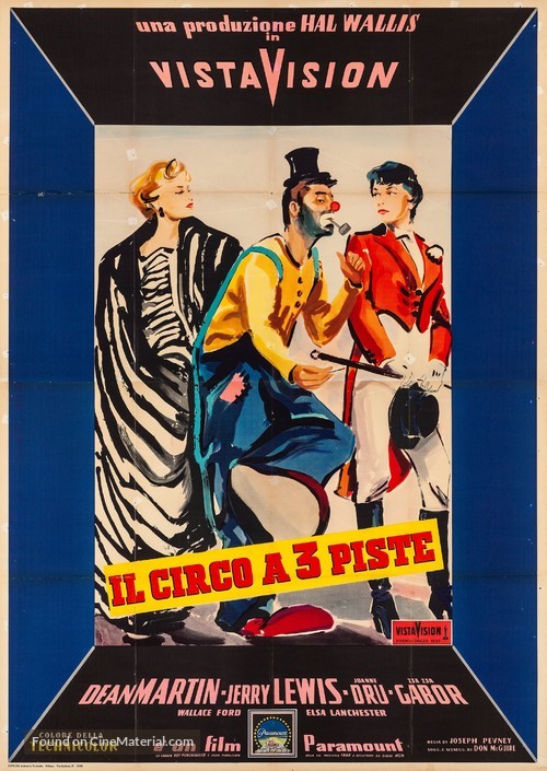 3 Ring Circus - Italian Movie Poster