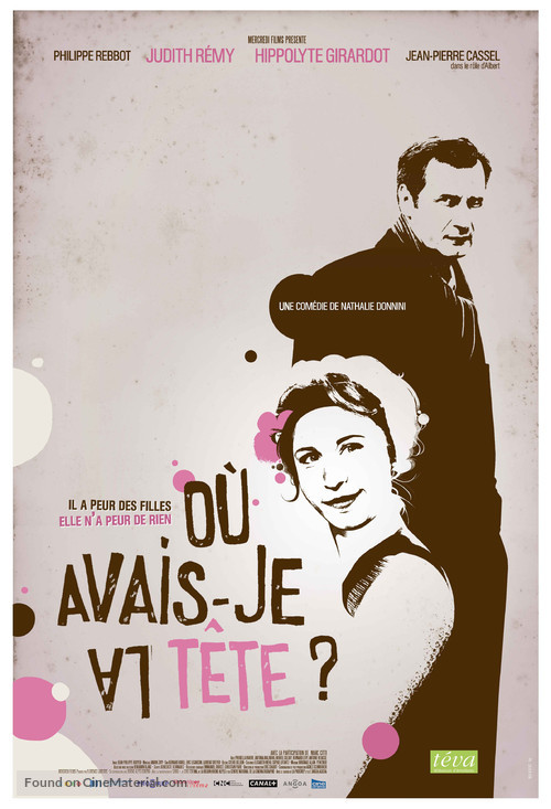 O&ugrave; avais-je la t&ecirc;te? - French Movie Poster