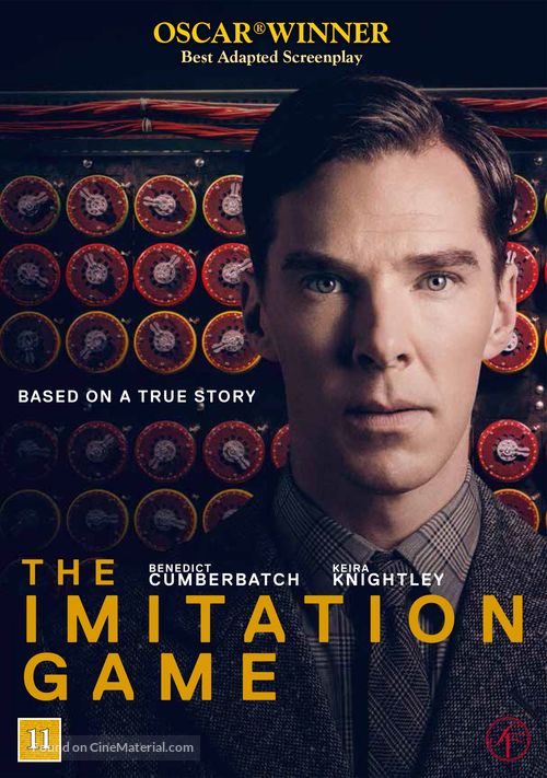 The Imitation Game - Danish DVD movie cover