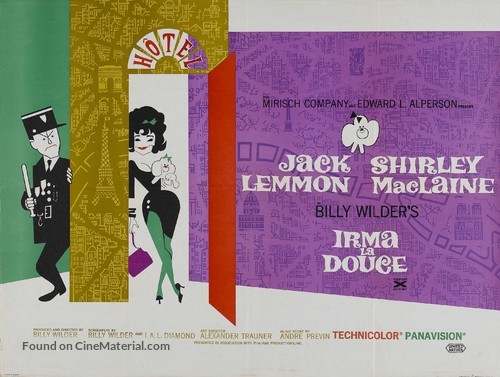 Irma la Douce - British Movie Poster