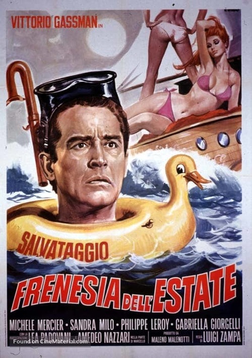 Frenesia dell&#039;estate - Italian Movie Poster