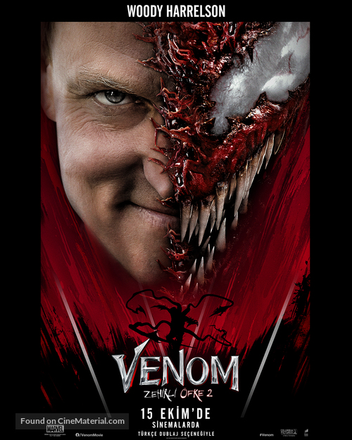 Venom: Let There Be Carnage - Turkish Movie Poster