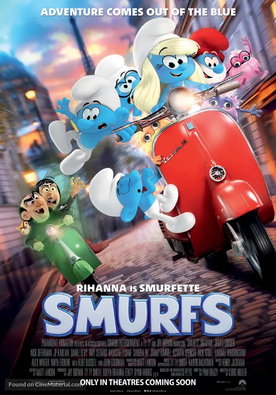 Smurfs - Movie Poster