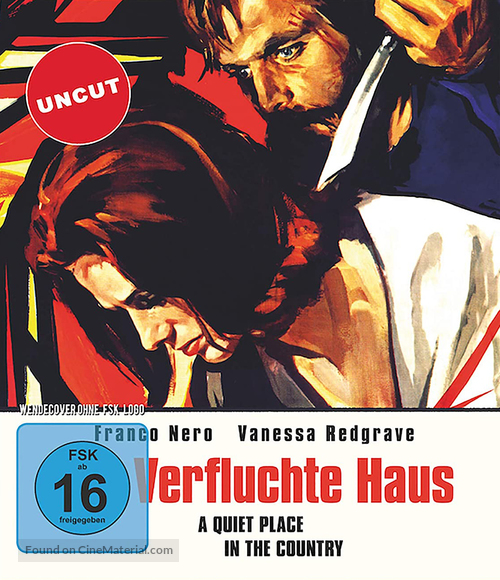 Un tranquillo posto di campagna - German Blu-Ray movie cover