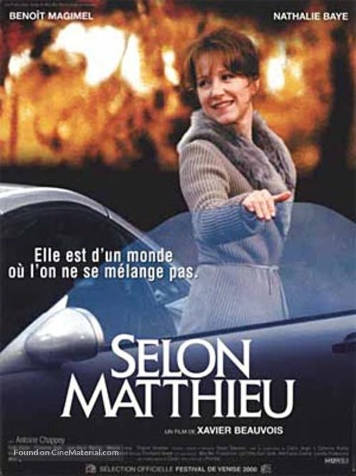 Selon Matthieu - French Movie Poster