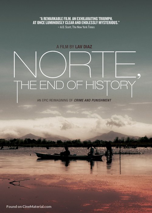 Norte, hangganan ng kasaysayan - DVD movie cover