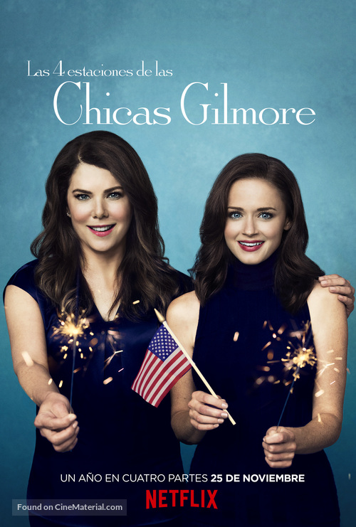 Gilmore Girls: A Year in the Life - Spanish Movie Poster