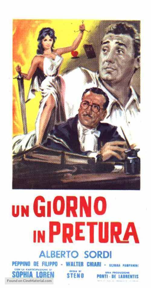 Un giorno in pretura - Italian Movie Poster