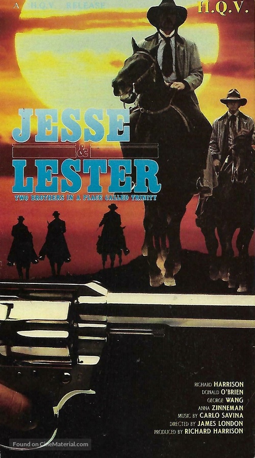 Jesse &amp; Lester - Due fratelli in un posto chiamato Trinit&agrave; - VHS movie cover