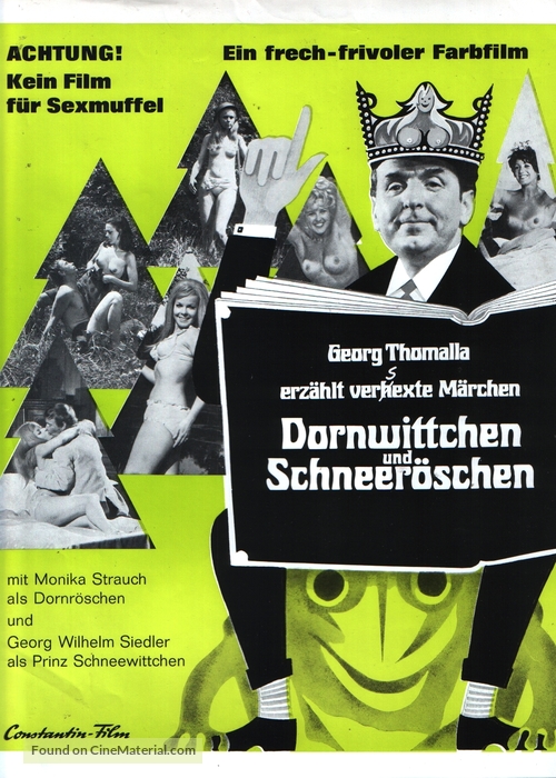 Dornwittchen und Schneer&ouml;schen - German Movie Poster