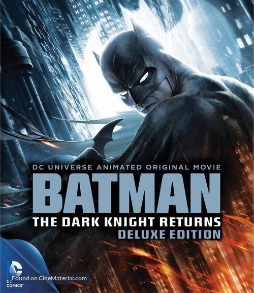 Batman: The Dark Knight Returns, Part 2 - Blu-Ray movie cover