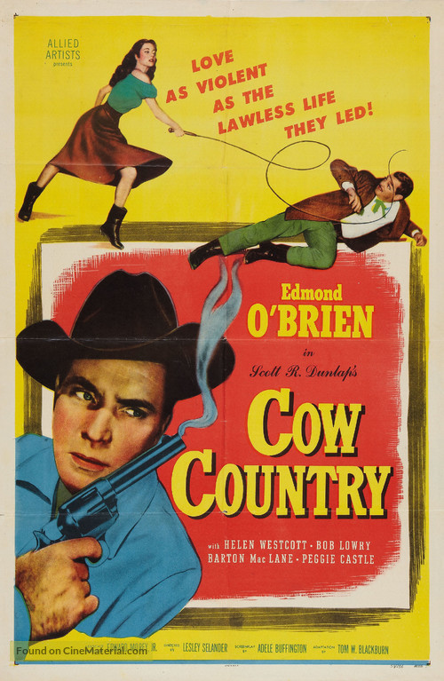 Cow Country - Movie Poster