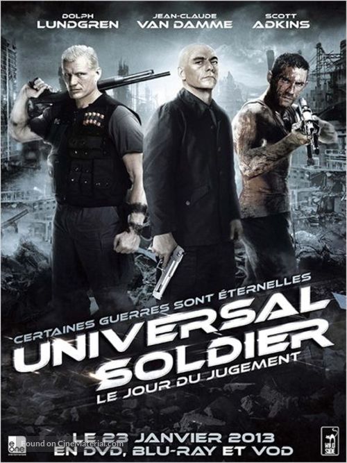 Universal Soldier: Day of Reckoning - French Video release movie poster