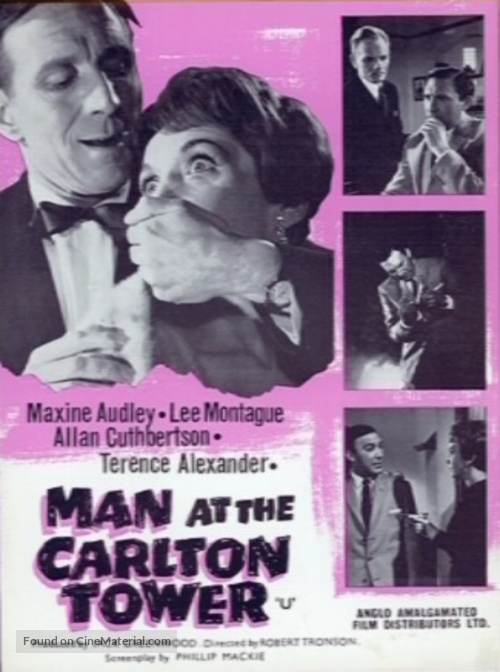 The Man at the Carlton Tower - British Movie Poster