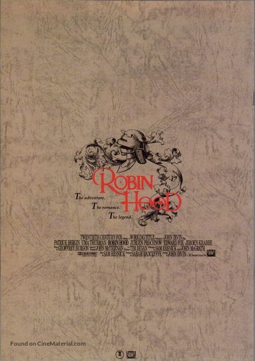 Robin Hood - British Movie Poster