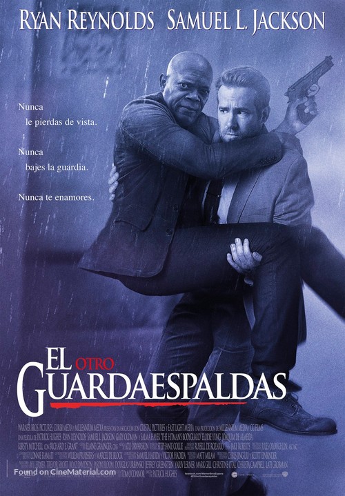 The Hitman&#039;s Bodyguard - Spanish Movie Poster