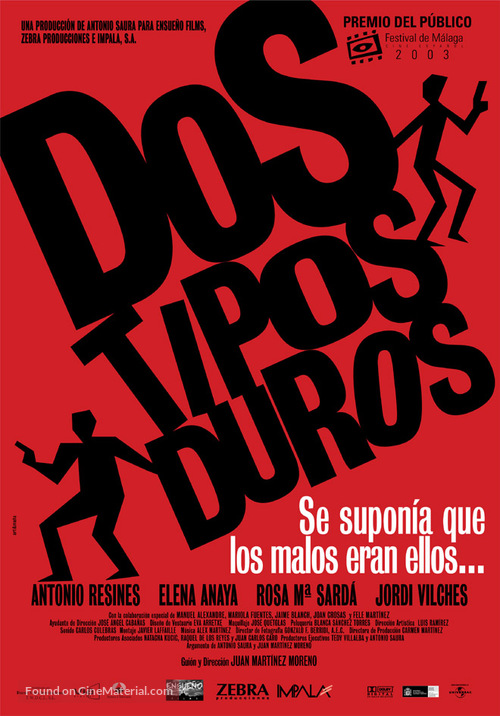 Dos tipos duros - Spanish Movie Poster