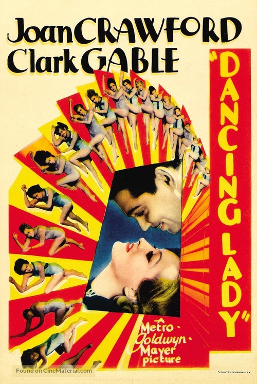 Dancing Lady - Movie Poster