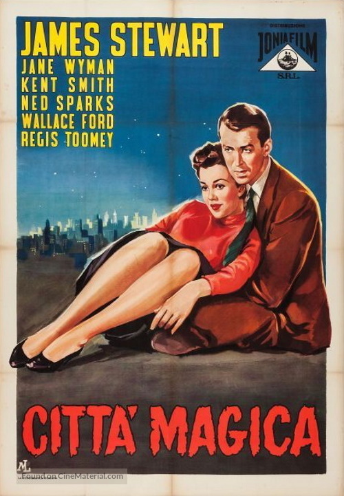 Magic Town - Italian Movie Poster