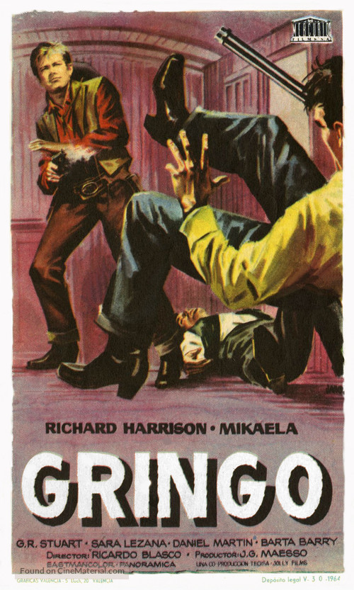 Duello nel Texas - Spanish Movie Poster
