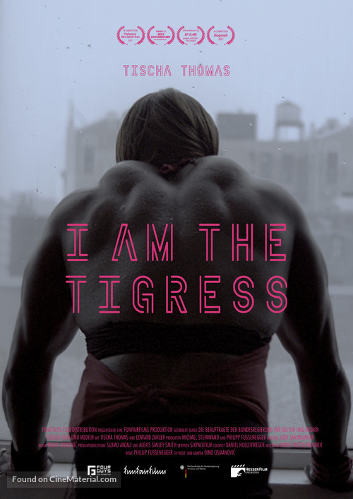 I Am the Tigress - German Movie Poster