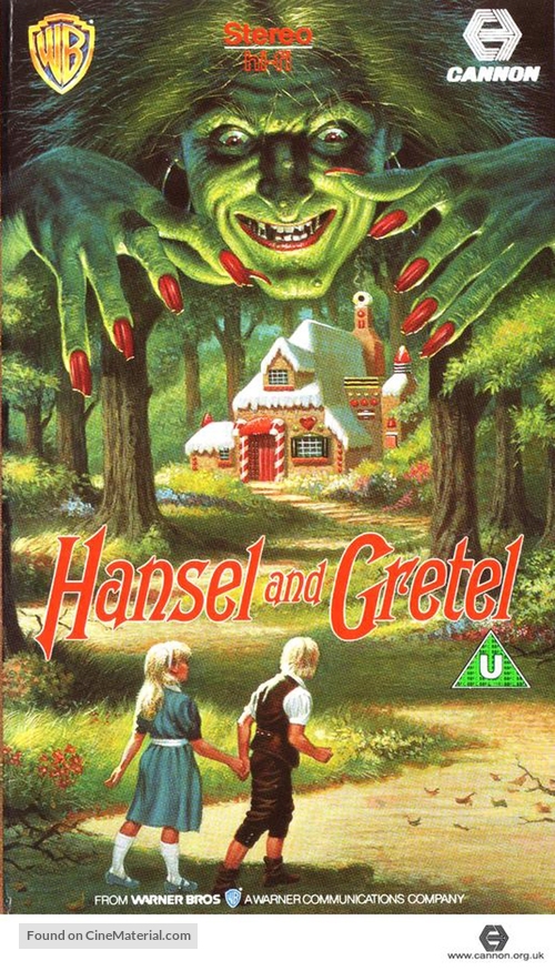Hansel and Gretel - British VHS movie cover