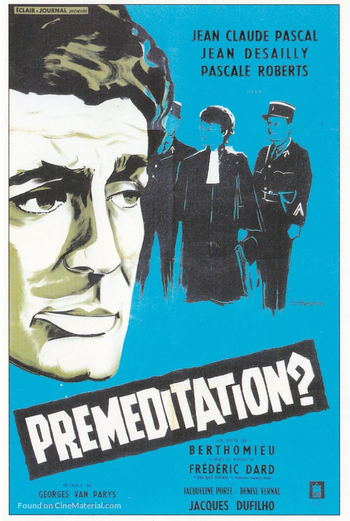 Pr&eacute;m&eacute;ditation - French Movie Poster