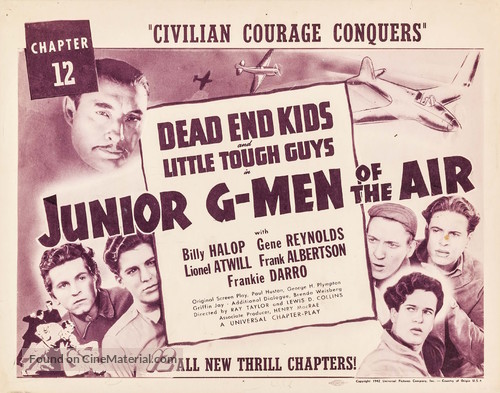 Junior G-Men of the Air - Movie Poster