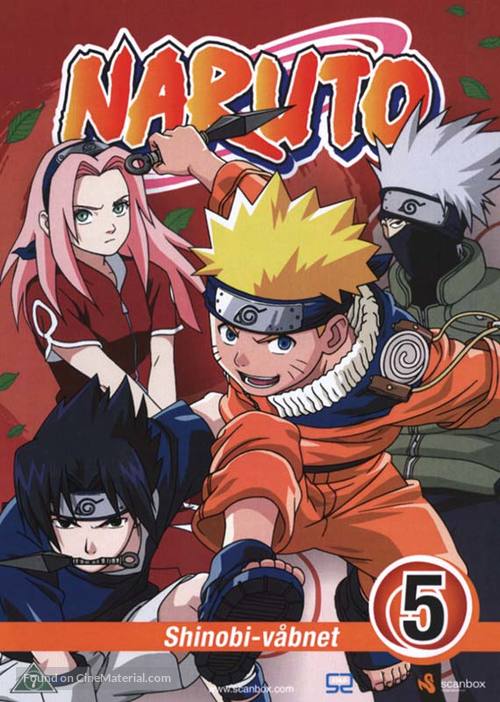 &quot;Naruto&quot; - Danish DVD movie cover