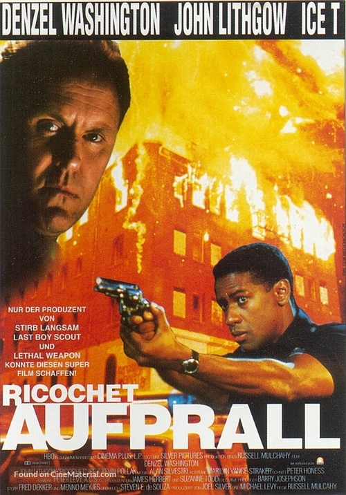 Ricochet - German VHS movie cover