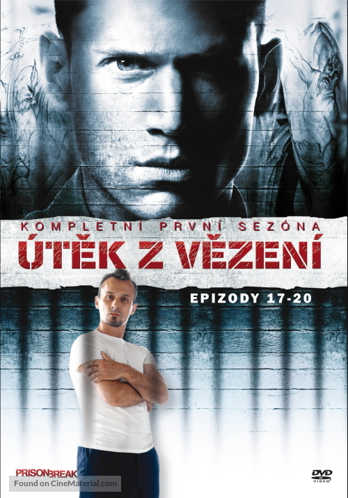 &quot;Prison Break&quot; - Czech DVD movie cover