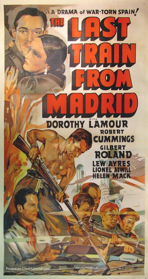 The Last Train from Madrid - Movie Poster