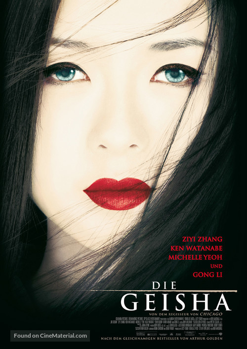 Memoirs of a Geisha - German Movie Poster