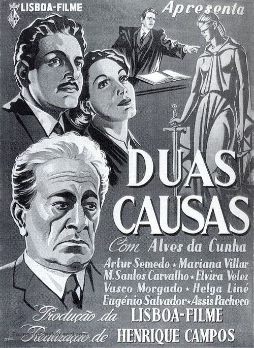 Duas Causas - Portuguese Movie Poster