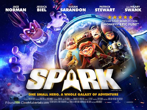 Spark: A Space Tail - British Movie Poster