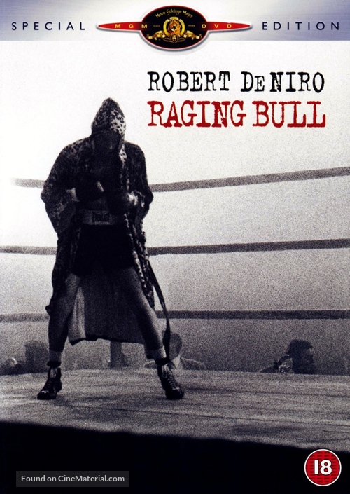 Raging Bull - British DVD movie cover