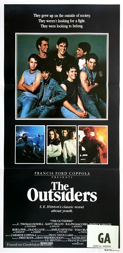 Get The Outsider Movie Poster PNG