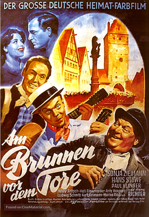 Am Brunnen vor dem Tore - German Movie Poster