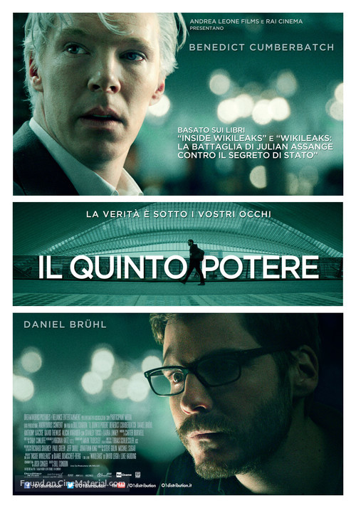 The Fifth Estate - Italian Movie Poster