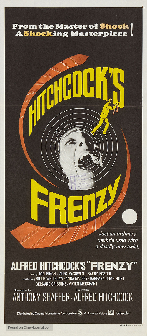 Frenzy - Australian Movie Poster