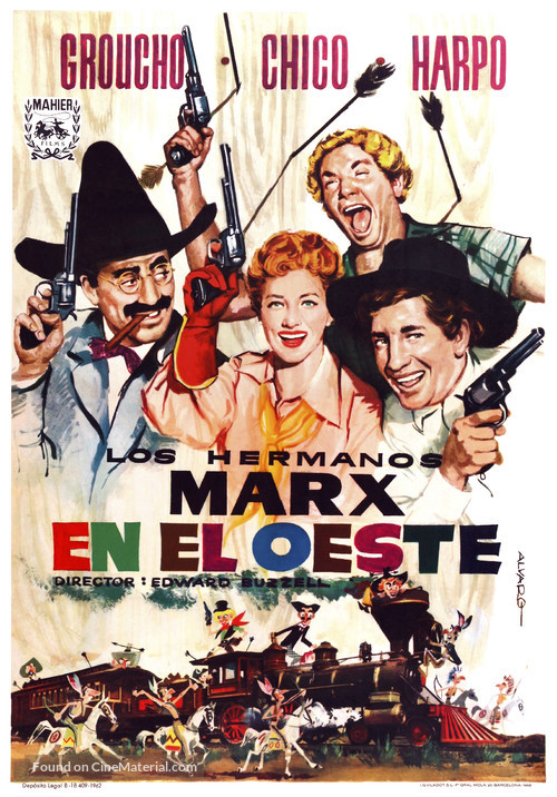 Go West - Spanish Movie Poster