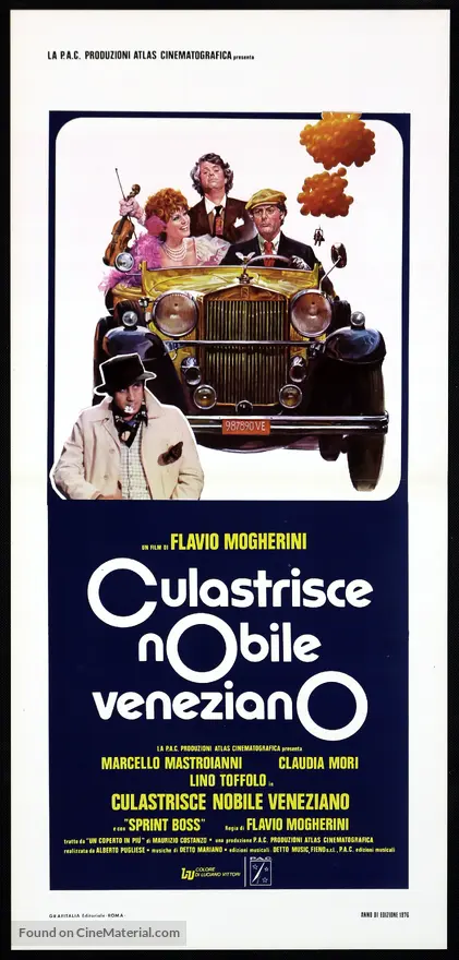 Culastrisce nobile veneziano - Italian Movie Poster