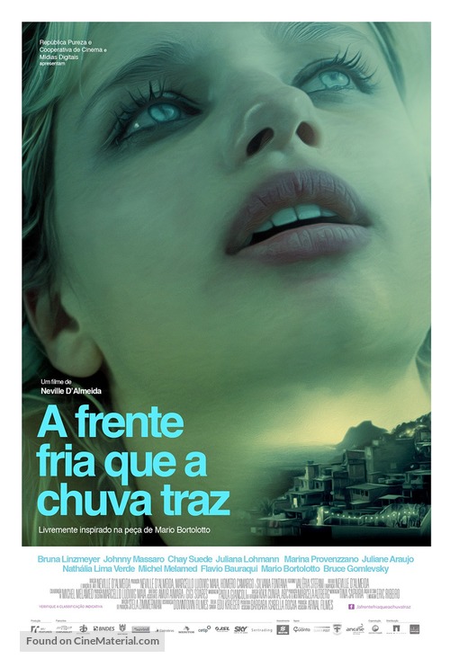 A Frente Fria que a Chuva Traz - Brazilian Movie Poster