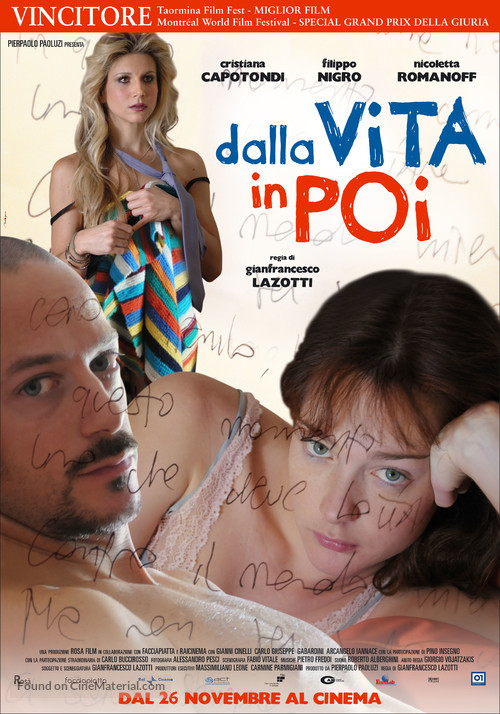 Dalla vita in poi - Italian Movie Poster