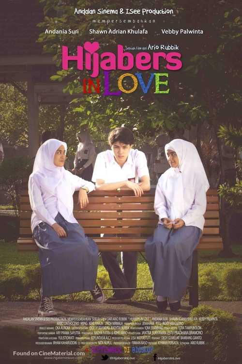 Hijabers in Love - Indonesian Movie Poster